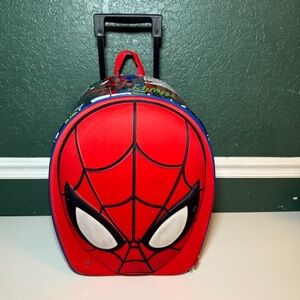 Disney Store Marvel Spiderman Luggage Kids Carry on Suitcase for Children